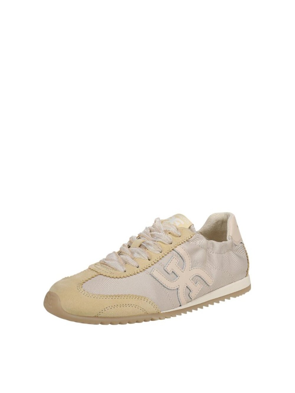 NWT Sam Edelman Isella 3 Sneaker Low Top Lace New Ecru / Wheat Whisp Brown 9.5M